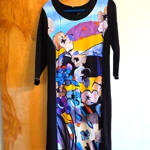 New DOLCEZZA dress. "Still Life Size XL So Colorful